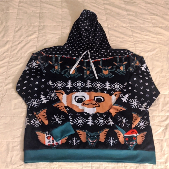 Gremlins ugly design pullover hoodie - Picture 4 of 5